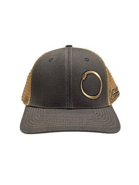 Classic Caps BlueRacer Midstream Trucker Hat Gray Tan New